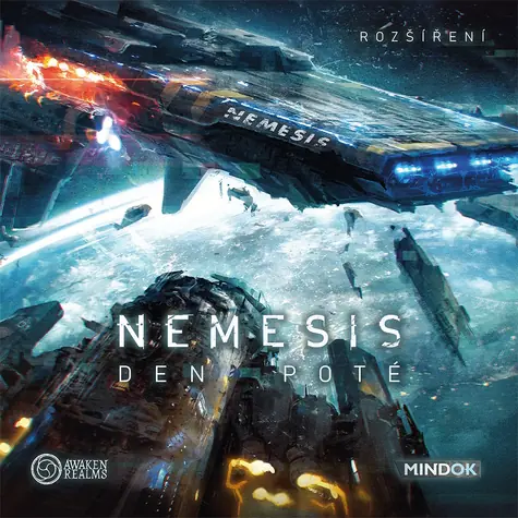 Mindok Nemesis: Deň potom - rozšírenie / Dĺžka hry: 60 minút / Počet hráčov: 1 - 4 / od 14 rokov
