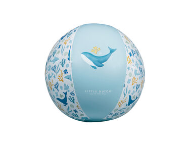 Little Dutch Nafukovacia lopta Ocean Dreams Blue / od 2 rokov