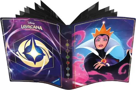 Disney Lorcana: The First Chapter - Card Portfólio The Queen /album na 64 štandardných a 8 nadmerných kariet/ od 8 rokov