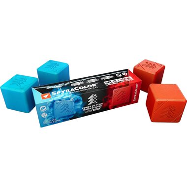 Spyra SpyraColor - modrá a červená / sada na zafarbenie vody (2x modrá + 2x červená) / zafarbí až 60 l vody