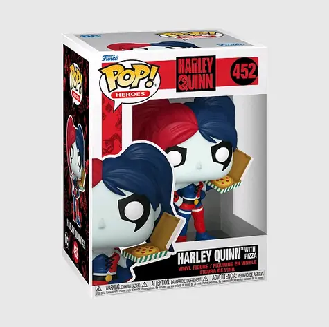 Funko POP Heroes: DC- Harley w/ Pizza / od 3 rokov
