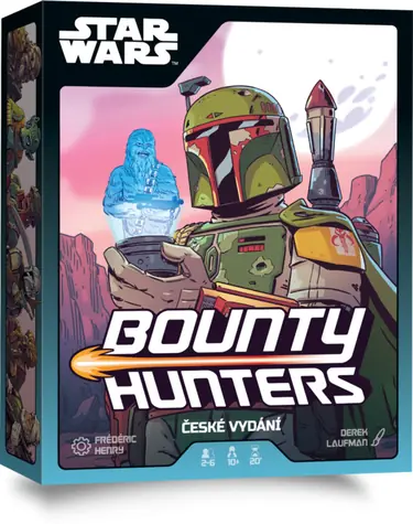 ADC Blackfire Star Wars: Bounty Hunters - České vydanie / Dĺžka hry: 20 minút / Počet hráčov: 2 - 6 / od 10 rokov