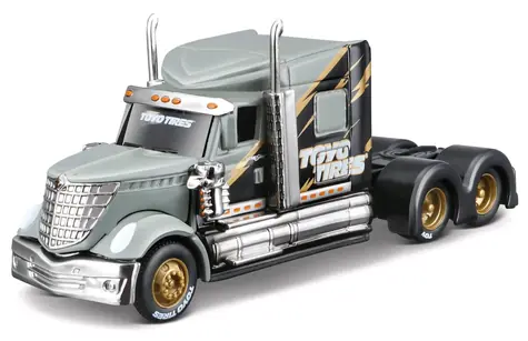 Maisto Design Custom Rigs - International Lone Star šedá / mierka 1:64 / od 8 rokov 