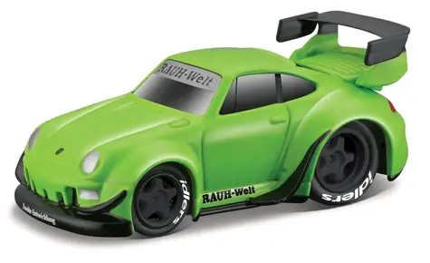 Maisto Muscle Machines - RWB 993 911 zelená / mierka 1:64 / od 8 rokov 