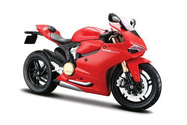Maisto - ASSEMBLY LINE Ducati 1199 Panigale červená / mierka 1:12 / od 8 rokov 
