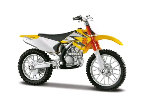 Maisto Suzuki RM-Z250 žltá / mierka 1:18 / od 3 rokov 