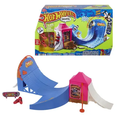Mattel Hot Wheels Skates Zábavný fingerboard skatepark / od 5 rokov