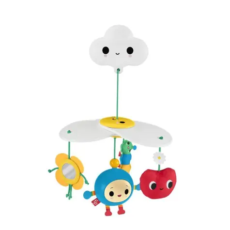 Fisher Price Happy WORLD Závesná kvietka s mráčikom / od 0 mesiacov