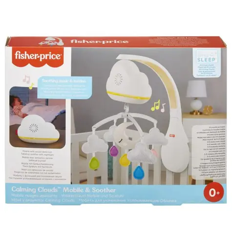 Fisher Price Kolotoč a zaspávačik Calming Clouds / od 0 mesiacov