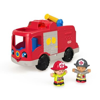 Fisher Price Little People Hasičské auto / od 12 mesiacov