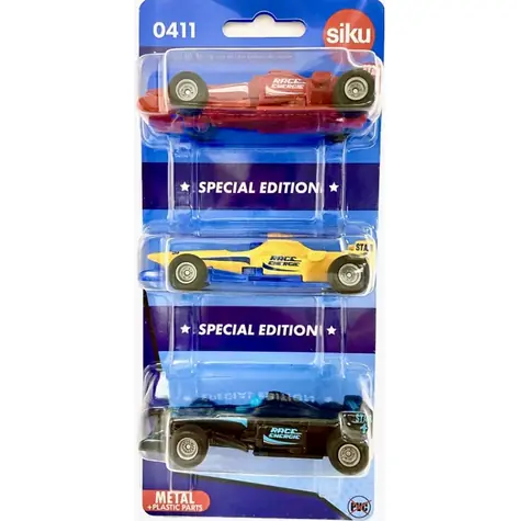Siku Blister set - Závodná formula set 3ks / od 3 rokov