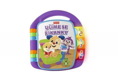 Fisher Price Učíme sa riekanky / od 6 mesiacov
