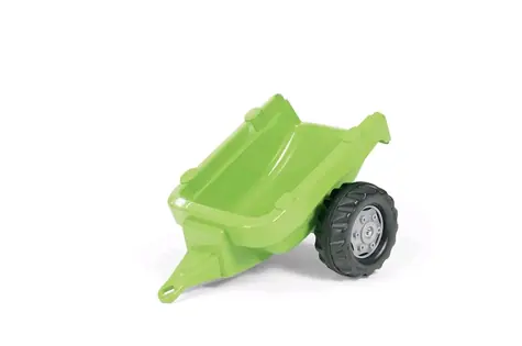 Rollytoys Vlečka za traktor 1osá - svetlozelená / od 3 rokov 