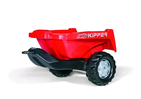 Rollytoys Vlečka za traktor KIPPER malá červená / od 3 rokov 