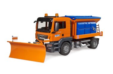 Bruder 03785 MAN TGS zimné servisné vozidlo s radlicou / od 3 rokov 