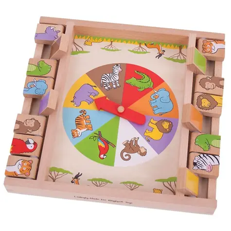 Bigjigs Toys Ruleta so zvieratkami / od 3 rokov
