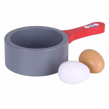 Bigjigs Toys Panvica a vajcia / od 3 rokov