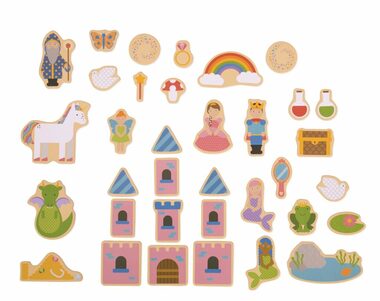 Bigjigs Toys Magnetky rozprávkové / od 3 rokov