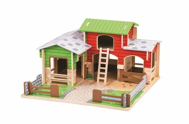 Bigjigs Toys Farma Cobblestone / od 3 rokov