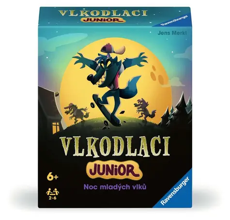 Ravensburger Vlkolaci: Noc mladých vlkov / Dĺžka hry: 15 minút / Počet hráčov: 2-6 / od 6 rokov