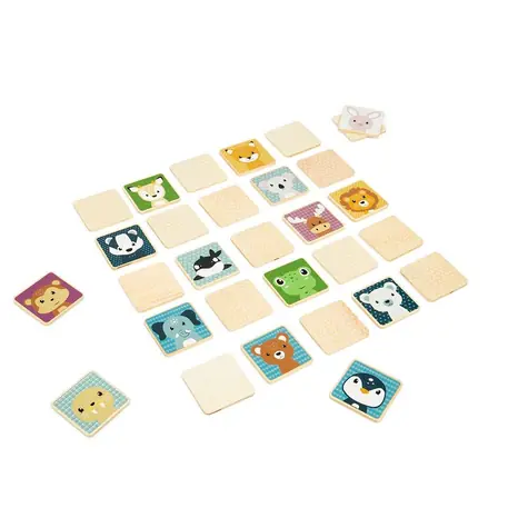 Bigjigs Toys Pexeso zvieratká / od 2 rokov