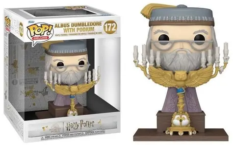 Funko POP Deluxe: HP POA - Brumbál w/Podium / od 3 rokov