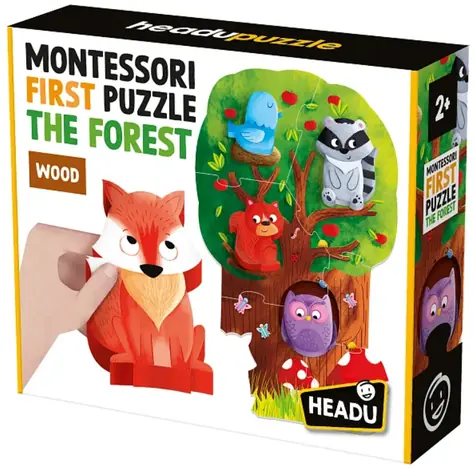 Headu EN: Montessori Moje prvé puzzle - Les / od 2 rokov