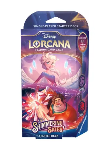 Disney Lorcana: Shimmering Skies - Starter Deck Amethyst & Ruby / od 8 rokov