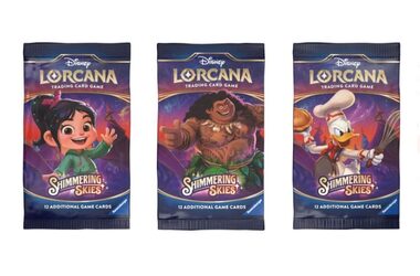Disney Lorcana: Shimmering Skies - Booster Pack / od 8 rokov