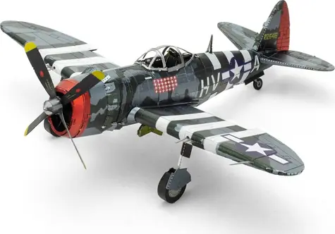 Metal Earth 3D Puzzle P-47 Thunderbolt / 48 dielikov / od 14 rokov
