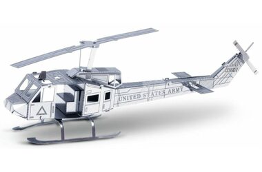 Metal Earth 3D Puzzle Vrtuľník Bell UH-1 Huey / od 14 rokov