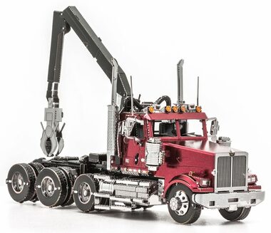 Metal Earth 3D Puzzle Western Star 4900 Log Truck / 89 dielikov / od 14 rokov