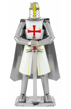 Metal Earth 3D Puzzle Brnenie - Templársky rytier / 40 dielikov / od 14 rokov