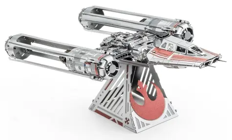Metal Earth 3D Puzzle Star Wars: Zorii's Y-Wing Fighter / 93 dielikov / od 14 rokov