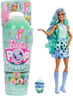 Mattel HTJ18 Barbie Pop Reveal Bubble tea - Zelený čaj / od 3 rokov