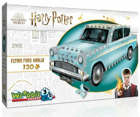 WREBBIT 3D puzzle Harry Potter: Ford Anglia / 130 dielikov / od 12 rokov 