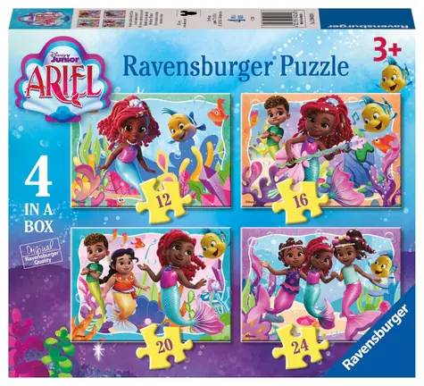 Ravensburger Disney: Ariel 4 v 1 / od 3 rokov