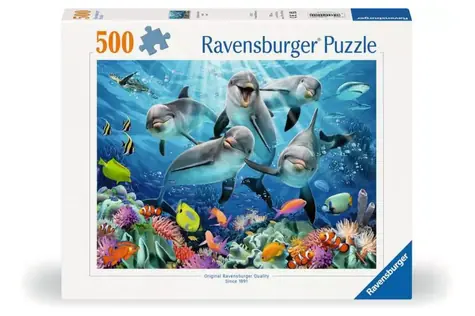 Ravensburger Delfíny / 500 dielikov / od 12 rokov