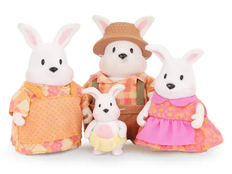Li'l Woodzeez Rodina králikov Hoppingood / od 3 rokov