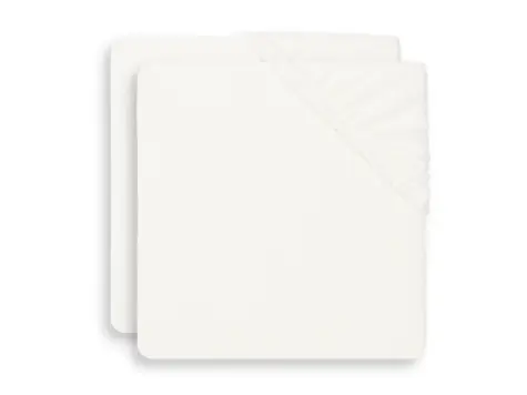 Jollein Poťah na prebaľovaciu podložku 50x70cm 2 ks froté Ivory / od 6 mesiacov