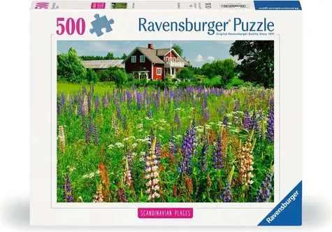 Ravensburger Škandinávia: Farma vo Švédsku / 500 dielikov / od 12 rokov