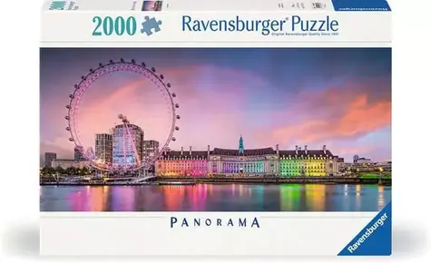 Ravensburger Farebný Londýn - Panorama / 2000 dielikov / od 14 rokov