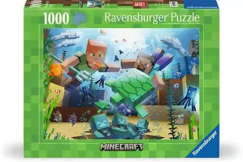 Ravensburger Minecraft / 1000 dielikov / od 14 rokov