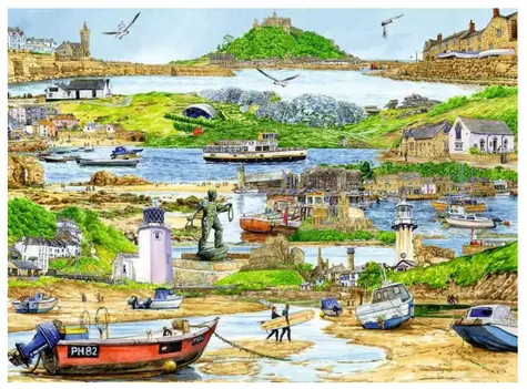Ravensburger Únik do Cornwallu /500 dielikov/ od 14 rokov