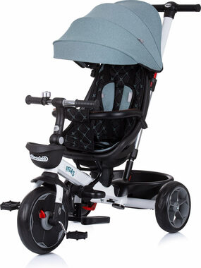 CHIPOLINO Trojkolka so strieškou Pegas 2v1 Avocado / od 1 roka / do 25 kg