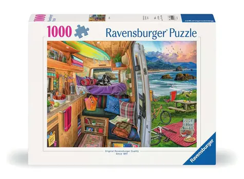Ravensburger Pohľad z karavanu / 1000 dielikov / od 14 rokov
