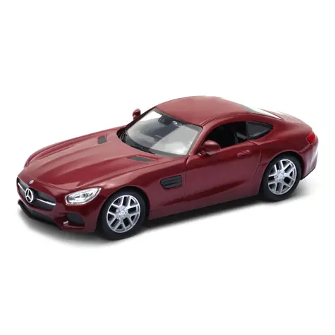 Welly Mercedes-Benz AMG GT červená / 1:34 / od 3 rokov
