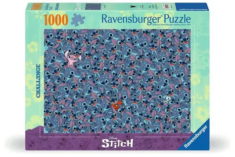 Ravensburger Challenge Puzzle: Disney: Stitch / 1000 dielikov / od 14 rokov 