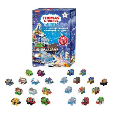 Fisher-Price Mini mašinky adventný kalendár 2024 / od 3 rokov