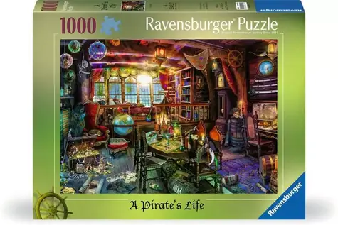Ravensburger Pirátsky život / 1000 dielikov / od 14 rokov